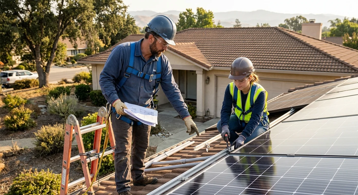 Solar consultant returning a homeowner call to schedule a Gilroy site inspection